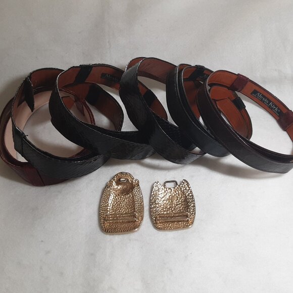 Alexis Kirk Belt Vintage Six Straps, Extendable with ONE Removable Buckle main image 12